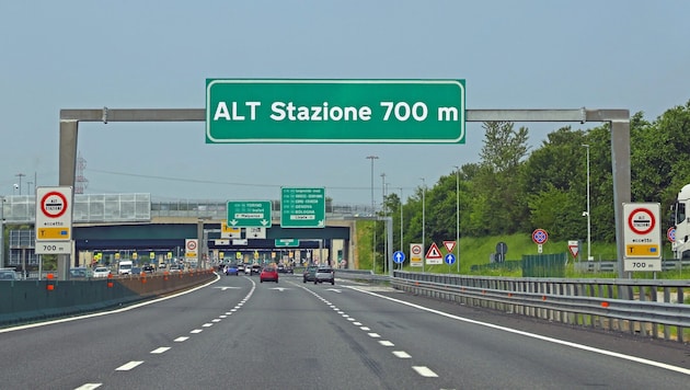 Auf immer mehr italienischen Autobahnabschnitten gibt es keine Mautschranken mehr.