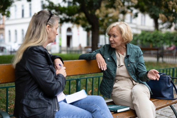 Susanne Wiesinger mit „Krone“-Journalistin Silvia Schober