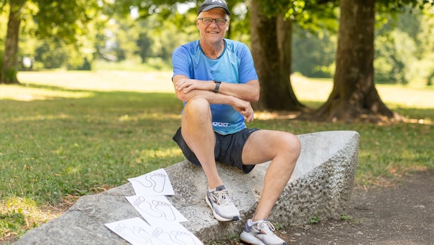 Schritt für Schritt, kein intensiver Sport, sondern Bewegung im Alltag: Das ist das Ziel von ...