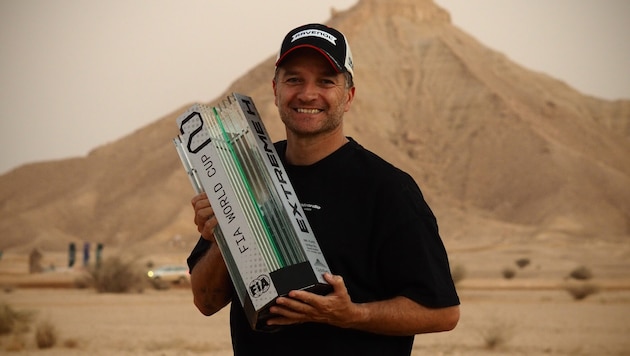 EX-DTM-Champ Timo Schneider beim P2 im FIA Extreme H World Cup.