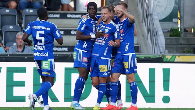 TSV Hartberg will gegen Austria Lustenau den Aufwärtstrend fortsetzen.