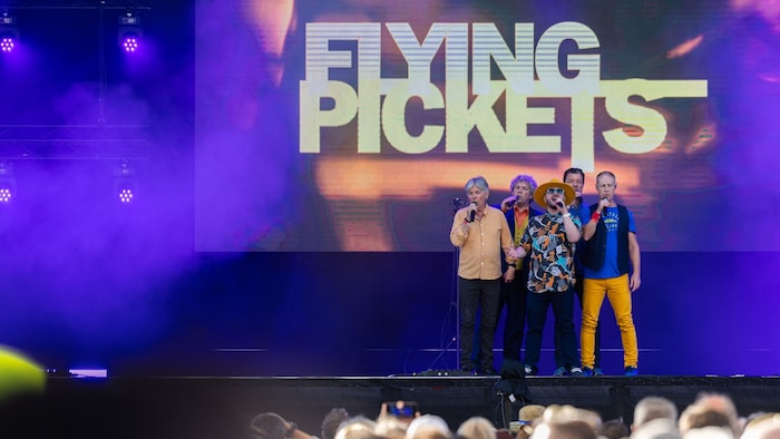 Die Flying Pickets zelebrierten eine Reise durch die Popgeschichte – ganz ohne Instrumente. Die ...