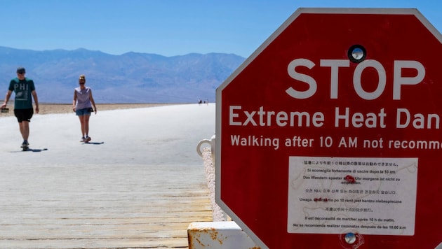 Im kalifornischen Death Valley ist ein Tourist (68) bei 46 Grad Celsius gestorben (Archivbild).