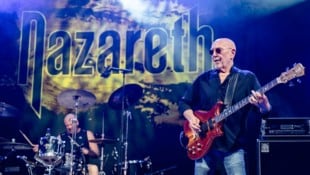 Die Band Nazareth heizte dem Publikum ein. Als Draufgabe erklang „Happy Birthday“, mitreißende ...