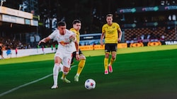 Damir Redzic beim Spiel des FC Red Bull Salzburg gegen Mjällby AIF. 