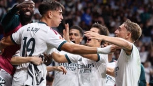 Neuzugang Carlos Espi traf in der Nachspielzeit zum 2:1-Sieg für Real madrid.