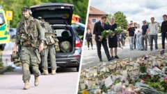 Der Angreifer wurde unmittelbar nach dem Angriff überwältigt und festgenommen.  Schwedens ...