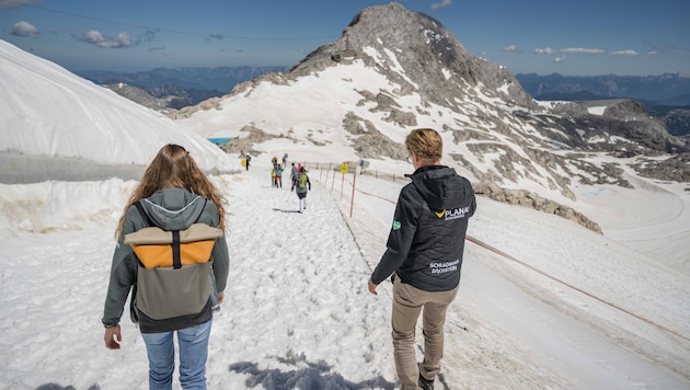 Der Dachstein ist ein beliebtes Ziel für Bergfexe.