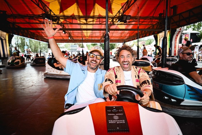 2:tages:bart hatten auch beim Autodromfahren ihren Spaß.