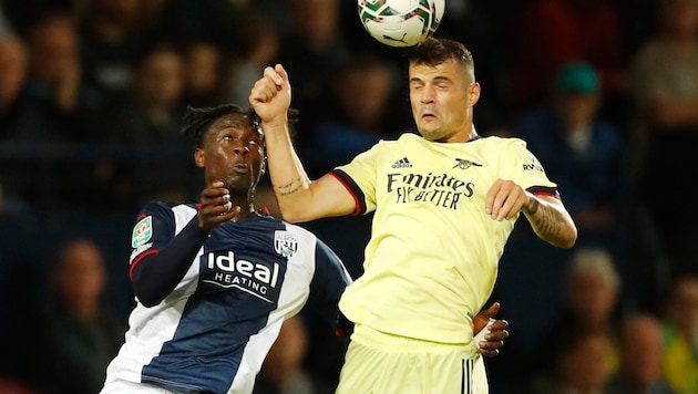 Quévin Castro (li.) spielte von 2021 bis zum Sommer 2023 für West Bromwich Albion.