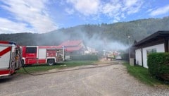 Die Feuerwehren konnten das Feuer rasch löschen.