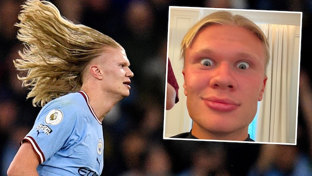 Erling Haaland hat seine Fans überrascht und sich die Haare kurz geschnitten.