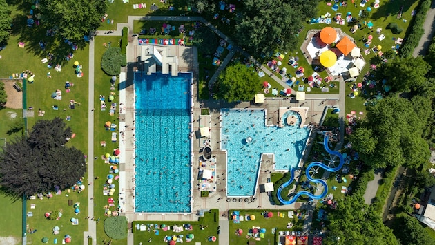Das Parkbad in Lustenau.