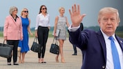 Trumps Entourage: Stabschefin Susie Wiles, die scheidende Pressesprecherin Karoline Leavitt, ...