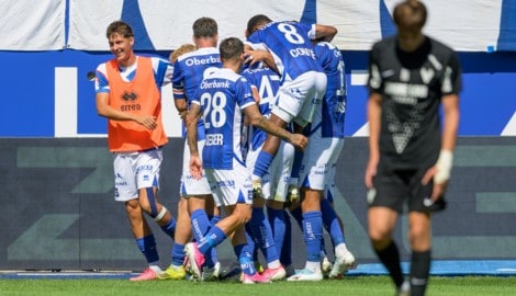 Blau-Weiß Linz bleibt makellos.