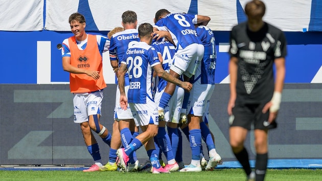 Blau-Weiß Linz bleibt makellos.