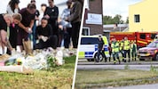 An den Abenden nach dem erschreckenden Angriff mit einem Schwert auf Schülerinnen und Schüler ...
