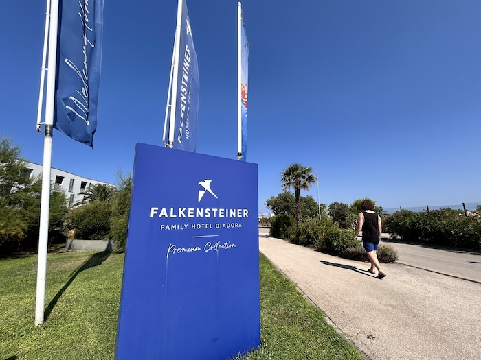 Gepäck abgeben, Auto parken lassen und Urlaub startenn. So beginnt der Aufenthalt hier ziemlich ...