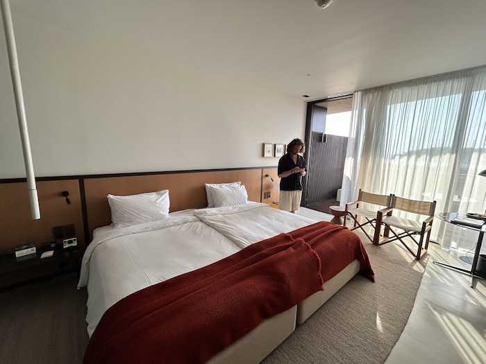 Unser Premium Sea View Room macht seinem Namen ziemlich eindeutig alle Ehre.