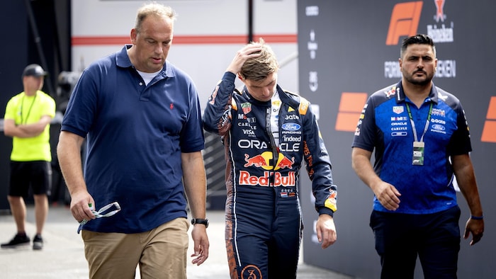 Verstappen blieb unverletzt.