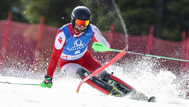 Christoph Meissl ist amtierender österreichischer Meister im Slalom.