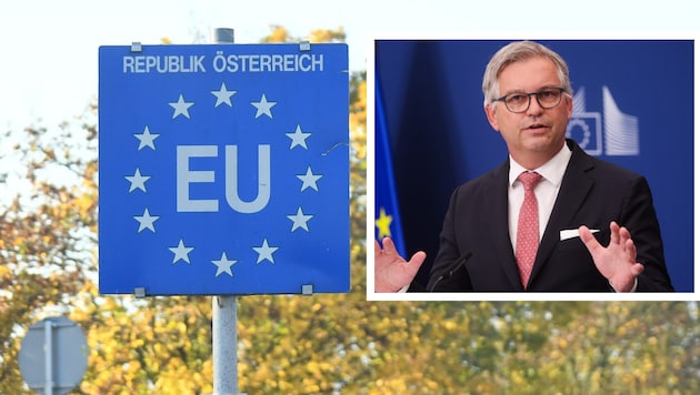 EU-Migrationskommissar Magnus Brunner zieht zum neuen Grenzsystem Bilanz.