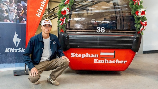 In Kitzbühel kann man nun mit Stephan Embacher auf den Berg fahren.
