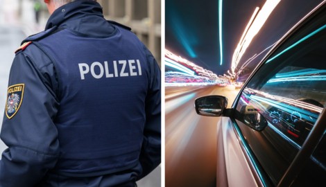 In der Section Control auf der Wiener Ostautobahn wurden die Beamten geblitzt.