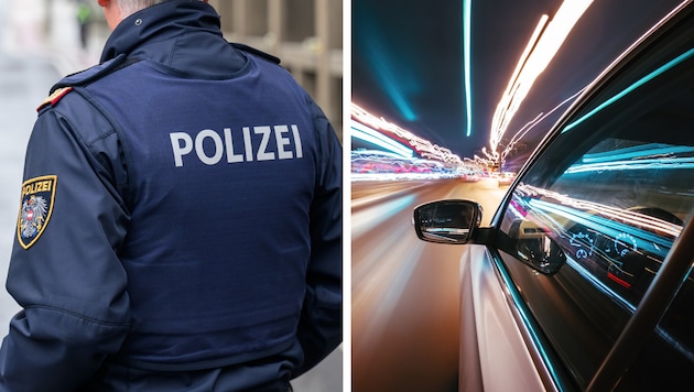 In der Section Control auf der Wiener Ostautobahn wurden die Beamten geblitzt.