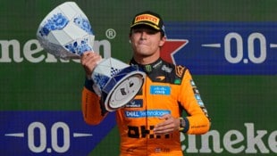 Lando Norris hat den Grand Prix der Niederlande gewonnen.