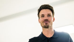 Red Bull Salzburgs Trainer Danny Röhl. 