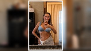 Carmen Geiss präsentiert ihren sexy Body.