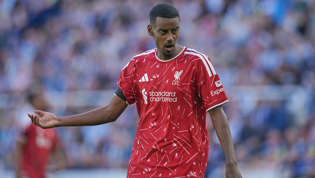 Alexander Isak beim 2:2 gegen Newcastle