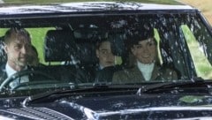 Prinz William und Prinzessin Kate besuchten gemeinsam mit ihren Kindern am Sonntag einen ...