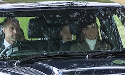 Prinz William und Prinzessin Kate besuchten gemeinsam mit ihren Kindern am Sonntag einen ...