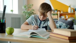 Während der Schulzeit erbringen Kinderaugen Höchstleistung.