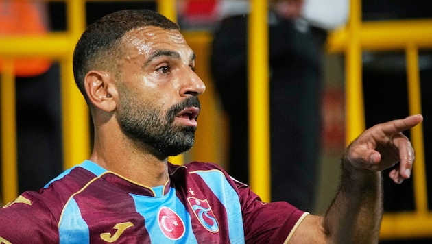 Mohamed Salah unterschrieb vor wenigen Wochen bei Trabzonspor.