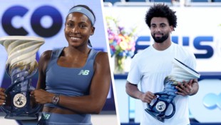 Coco Gauff und Arthur Fils