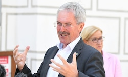 Karl Wilfing brach beim Radfahren zusammen.