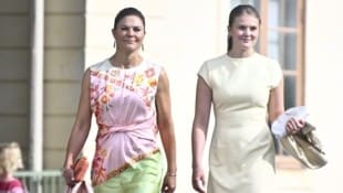 Bei einem Auftritt der schwedischen Royals am Wochenende waren alle Blicke auf Prinzessin ...