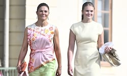 Bei einem Auftritt der schwedischen Royals am Wochenende waren alle Blicke auf Prinzessin ...