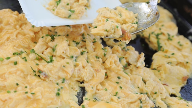 Eierspeise wollten die Gäste nicht mehr essen.