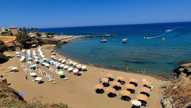 Wer auf Kreta urlaubt, kann auch internationalen Spitzenfußball sehen.
