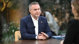 ORF-„Sommergespräch“: SPÖ-Chef Andreas Babler stellte sich den Fragen von Moderatorin Susanne ...