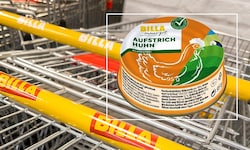 Kunden werden gebeten, das Produkt „BILLA Aufstrich Huhn“ vorsorglich nicht zu verzehren.