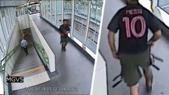 Der Täter versetzte seinem Opfer auf der Treppe einen Stoß. 