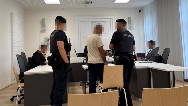 Der Prozess am Landesgericht Linz fand unter verstärkten Sicherheitsvorkehrungen statt.