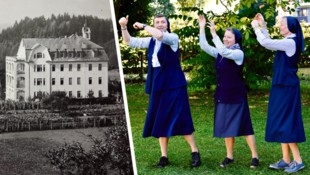 Das Kloster in Gratkorn besteht seit 115 Jahren. Die Hausoberin (re. im Bild) und zwei ...