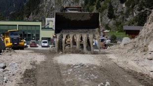 Nach Murenabgang und Kläranlagen-Ausfall fließen Abwässer in die Ötztaler Ache.