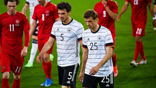 Mats Hummels (li.) und Thomas Müller